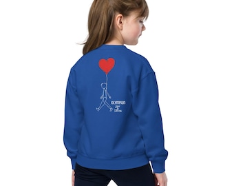 Felpa girocollo per ragazzi - tenerezza