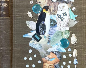 Brain Freeze Original Collage Art by Katie McCann