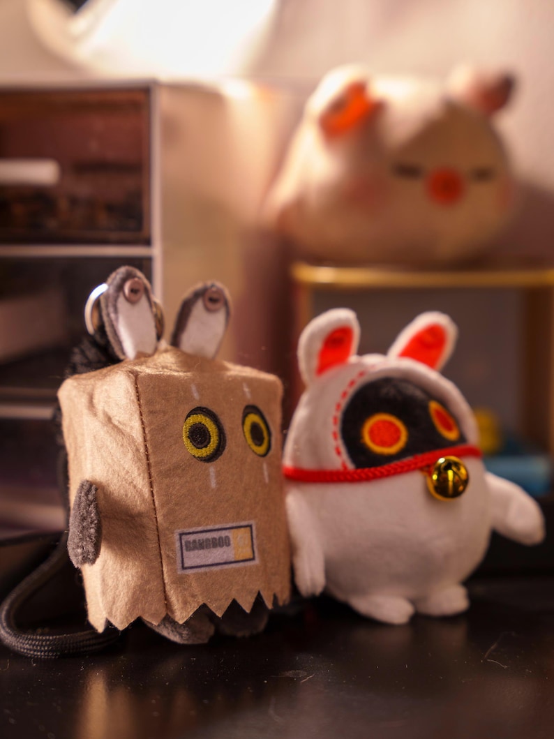 Bagboo and Luckyboo are good friends