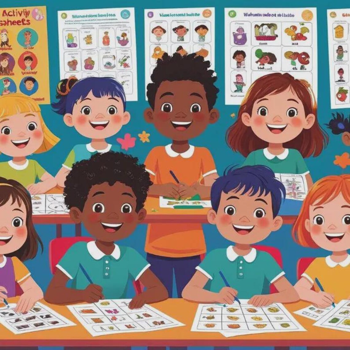 Kids Learning Activity Worksheets: 6000+ Printable Pages (digital ...