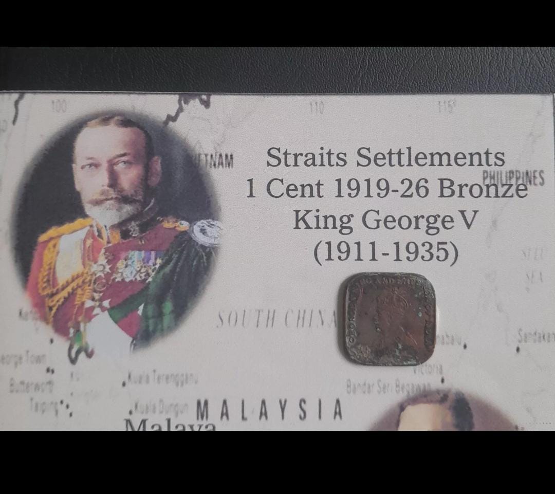 1911-1962 マラヤ、海峡植民地、マラヤおよびイギリス領ボルネオ 1