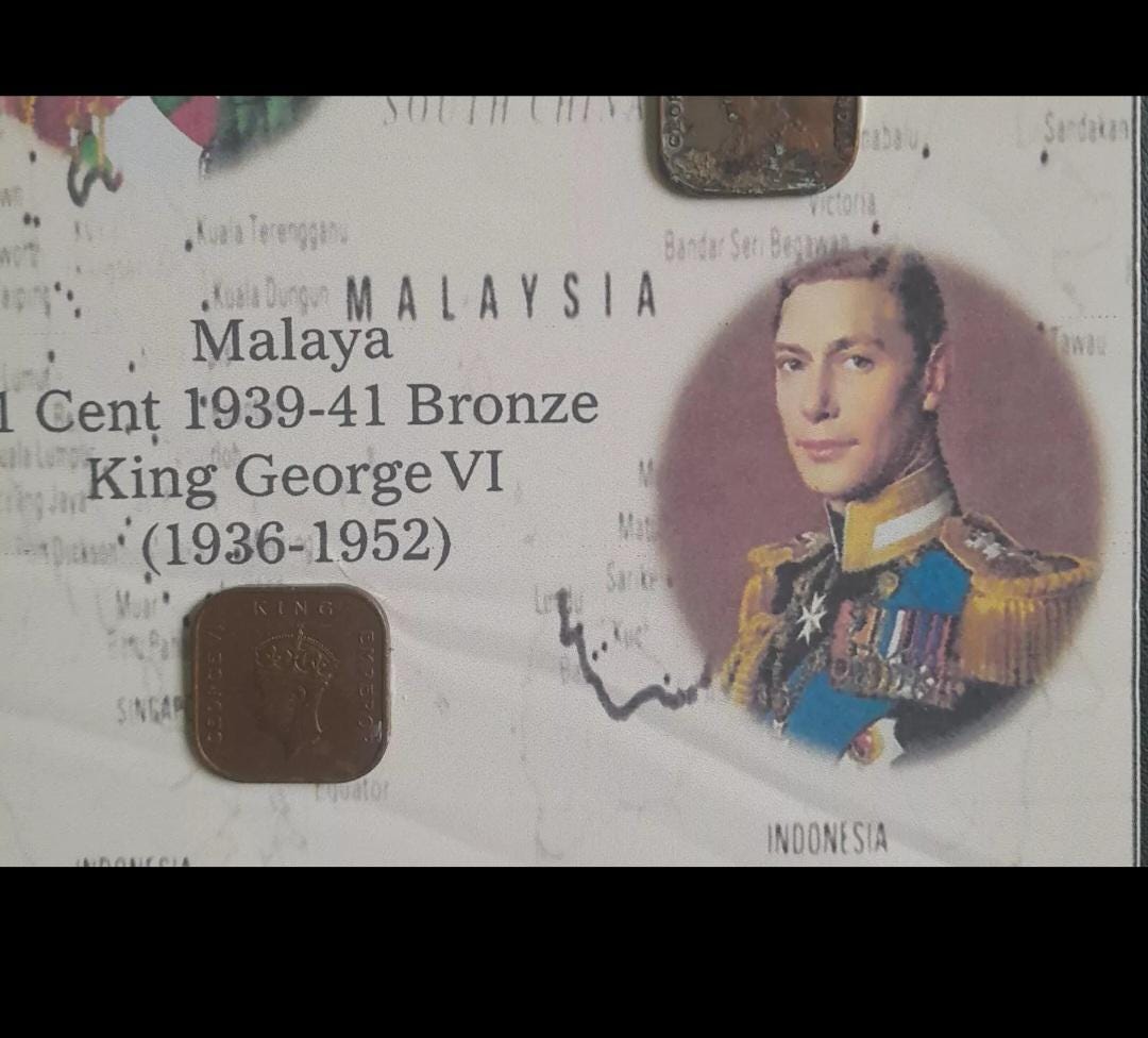 1911-1962 マラヤ、海峡植民地、マラヤおよびイギリス領ボルネオ 1