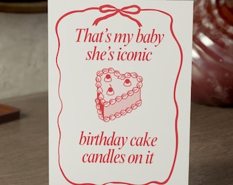 Ensemble de cartes d'anniversaire inspirées de Bieber, salutations amusantes