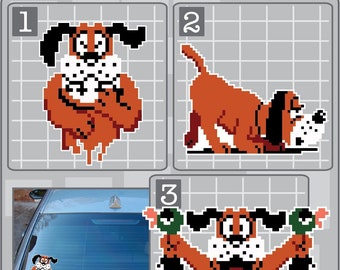 MR. PEEPERS Duck Hunt Dog vinyl decal from Duck Hunt Choose Your Favorite Car Window Laptop Decal