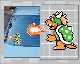 8 Bit Bowser Etsy