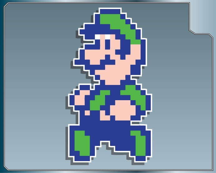 SHYGUY 8Bit Sprite Vinyl Decal From Super Mario Bros 2 NES Sticker 