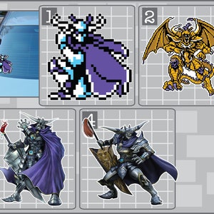 GARLAND or CHAOS from Final Fantasy Vinyl Decal Sticker Choose Your Favorite