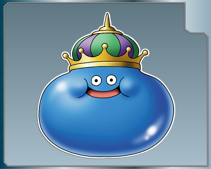 KING SLIME Vinyl Decal From Dragon Warrior Sticker for Just About