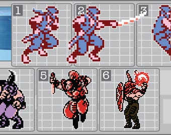 RYU HYABUSA and Bosses Vinyl Decal from Ninja Gaiden Set #1 Choose Your Favorite Character Sticker