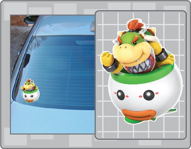 Custom Super Mario Bowser Jr License Plate By Mdk Art - Artistshot