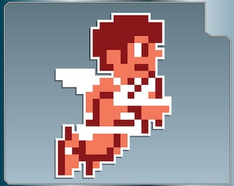 PIT Sprite vinyl decal from Kid Icarus Car Window Laptop Decal