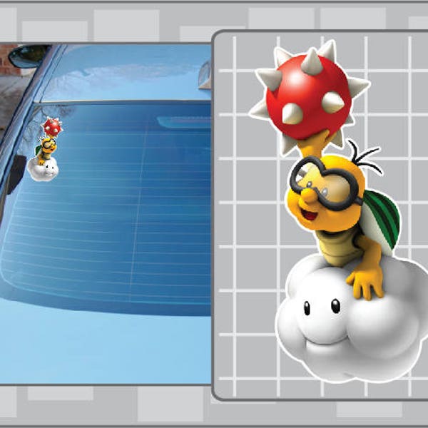 LAKITU vinyl decal No. 1 from Super Mario Bros. Cloud Koopa