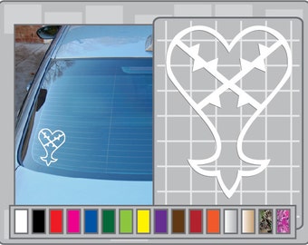 HEARTLESS Logo No. 1 from Kingdom Hearts Cut Vinyl Decal Sticker