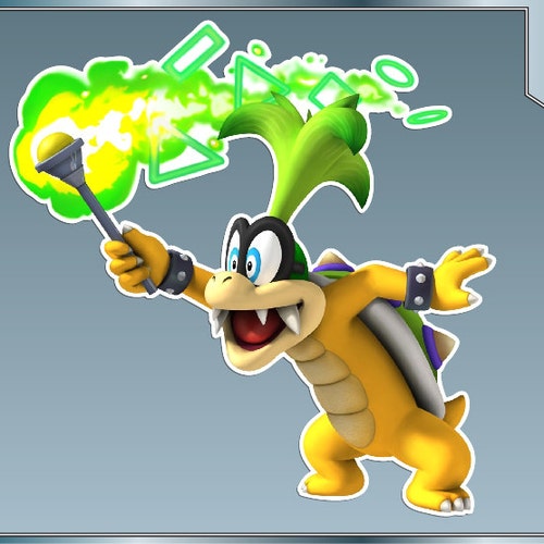 PAPER MARIO Vinyl Decal From Super Mario Bros. Sticker for Etsy