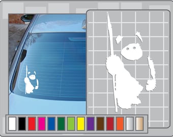 Ewok Cut Vinyl Decal #1 Wicket the Ewok Sticker