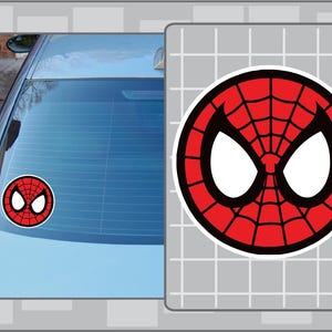 Spider-Man Logo Icon vinyl decal #1 Spider Man Sticker