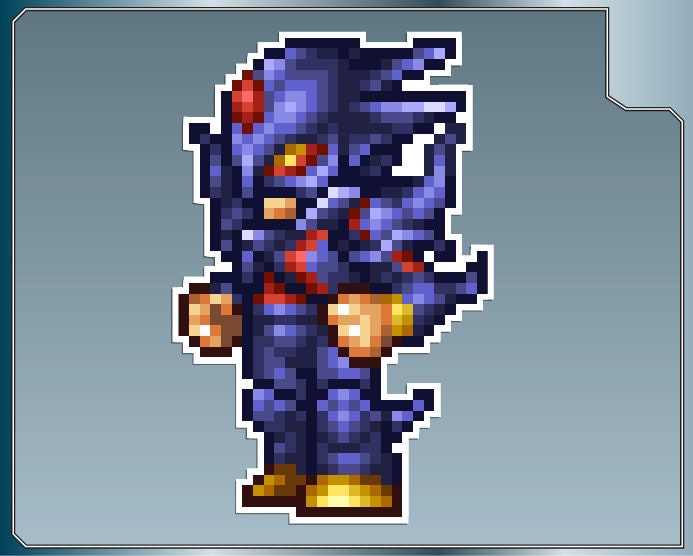 CECIL as Knight Sprite No. 2 From Final Fantasy IV 16bit Vinyl