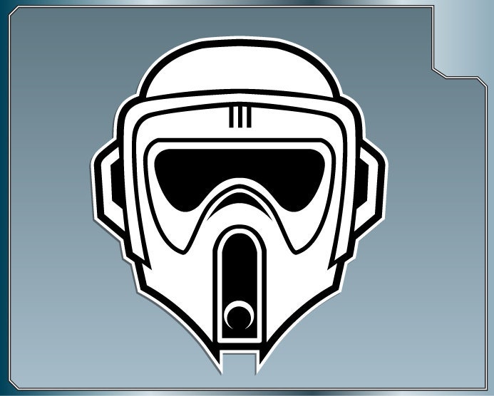 Star Wars Stormtrooper Armor SW Shadow Scout Helmet Shadowscout Decals Stickers 