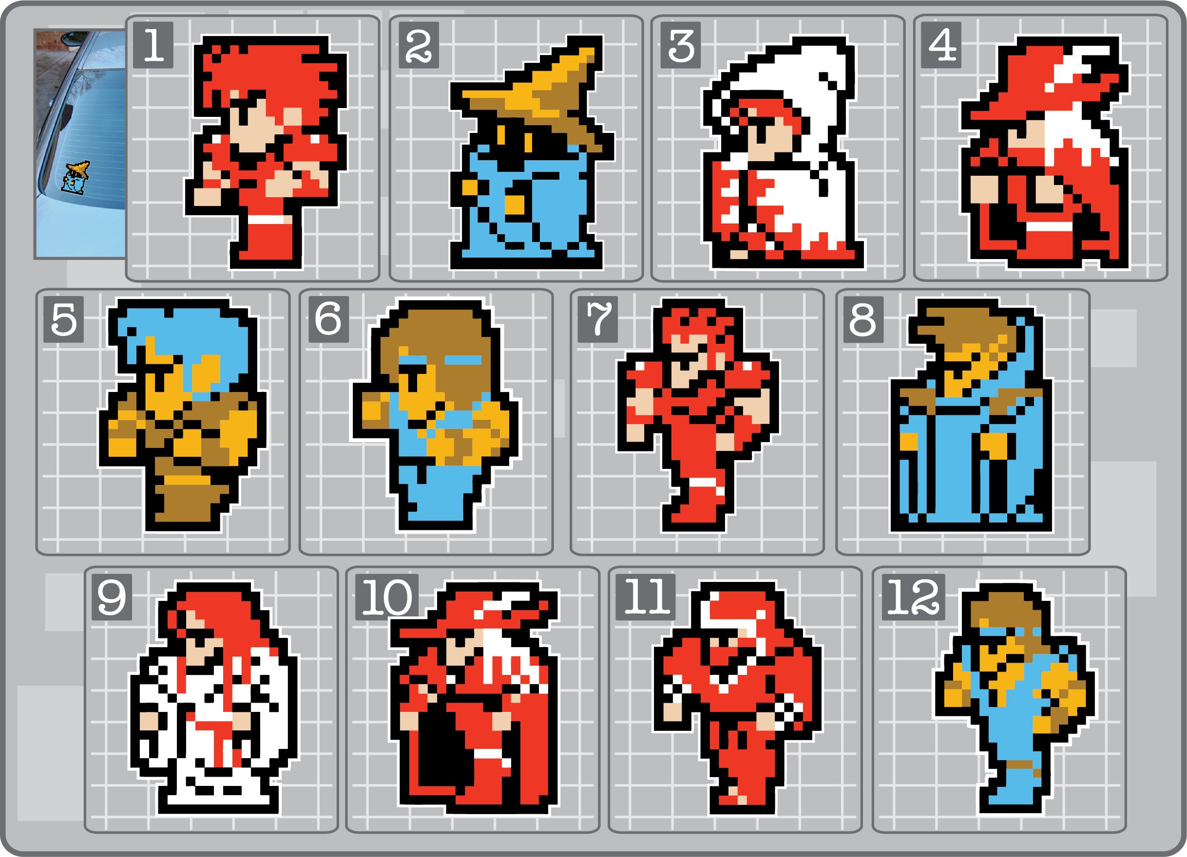 8 bit sprites