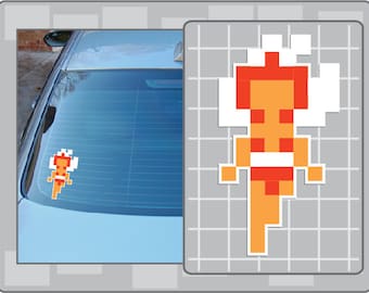 FAIRY Sprite No. 1 8bit vinyl decal sticker from the Legend of Zelda