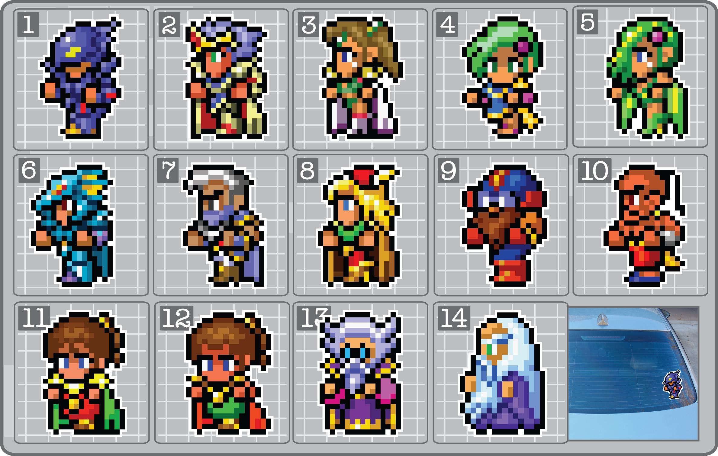 FINAL FANTASY BRIGADEステッカー 2025年最新】FFブリゲイドの人気アイテム - メルカリ