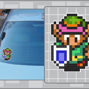LINK Sprite From the Legend of Zelda A Link to the Past No. 1