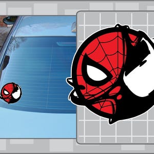Spider-Man and Venom vinyl decal #1 Spider Man Sticker