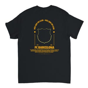 FC Barcelona Black T-Shirt - Fan Gear
