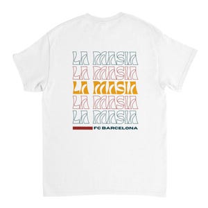FC Barcelona White T-Shirt - La Masia