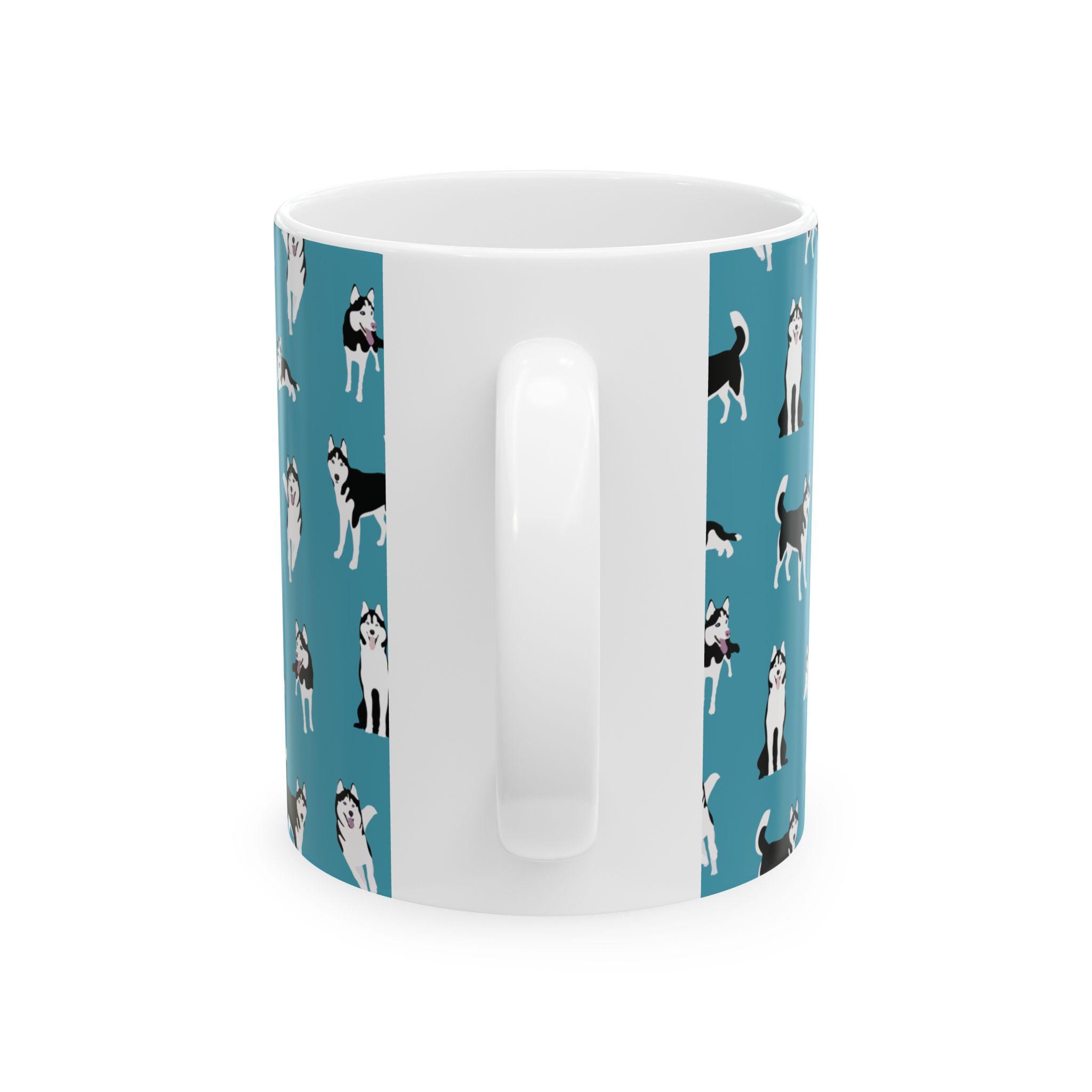 SPOTTED DOG GIFT COMPANY Set di 4 Tazze da Caffè in Ceramica 360 ml per Caffè e Tè, Tazze a Tema Cavallo, Idee Regalo Cavalli per Donne Uomini e Ragazze