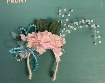 Doll floral crown headband