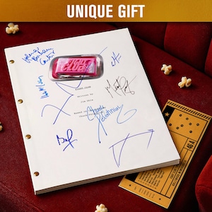 FIGHT CLUB (1999) Signed Movie Screenplay / Film Script | Autograph Preprints | Film Memorabilia | Limited Edition | Unique Gift