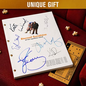 Eternal Sunshine of the Spotless Mind (2004) Signed Movie Screenplay / Film Script | Autograph Preprints | Film Memorabilia | Unique Gift