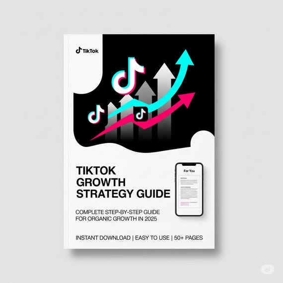 TikTok Growth Strategy Guide | Viral Content & Follower Boost (Digital Download)