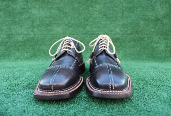 Stefano Branchini Handcrafted Brown Leather Derby Shoes  display picture 2