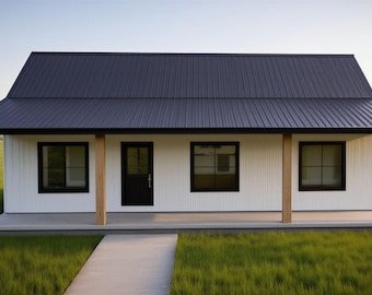 Modern Farmhouse 2 Bed 2 Bath Instant Download