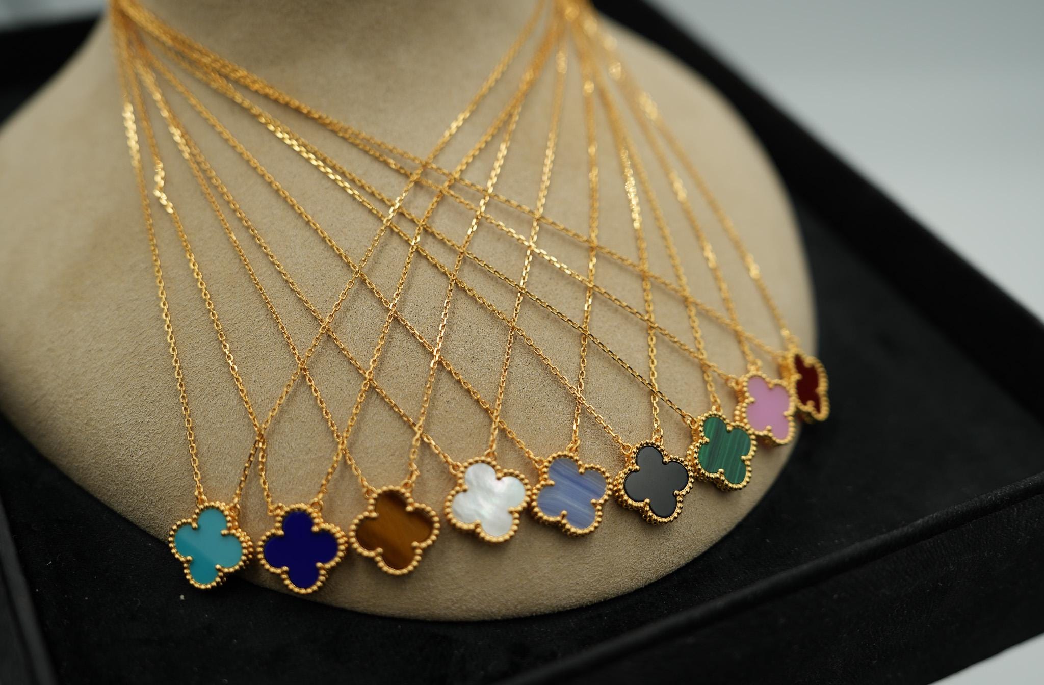 Collier Pendentif Femme Fille - Argent 925 - Trèfle Et Symbole Infini