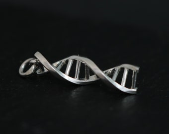 DNA  pendant gift for science no chain, just the pendant