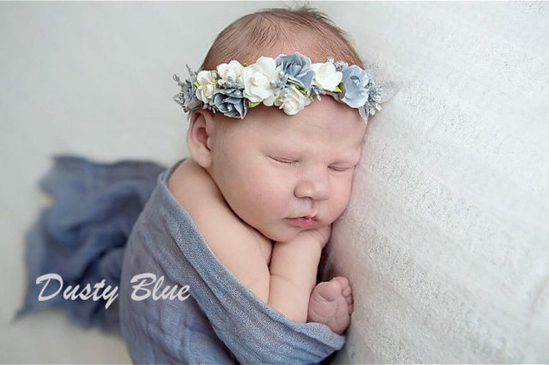 Newborn Baby Cheesecloth Wraps Photo Prop in Many Colors for Boys and Girls image 6