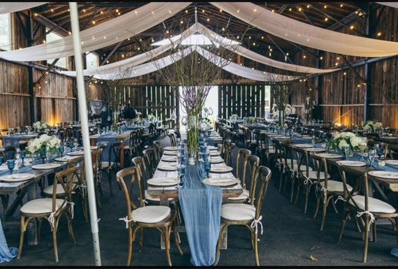 Blue wedding decorations deals