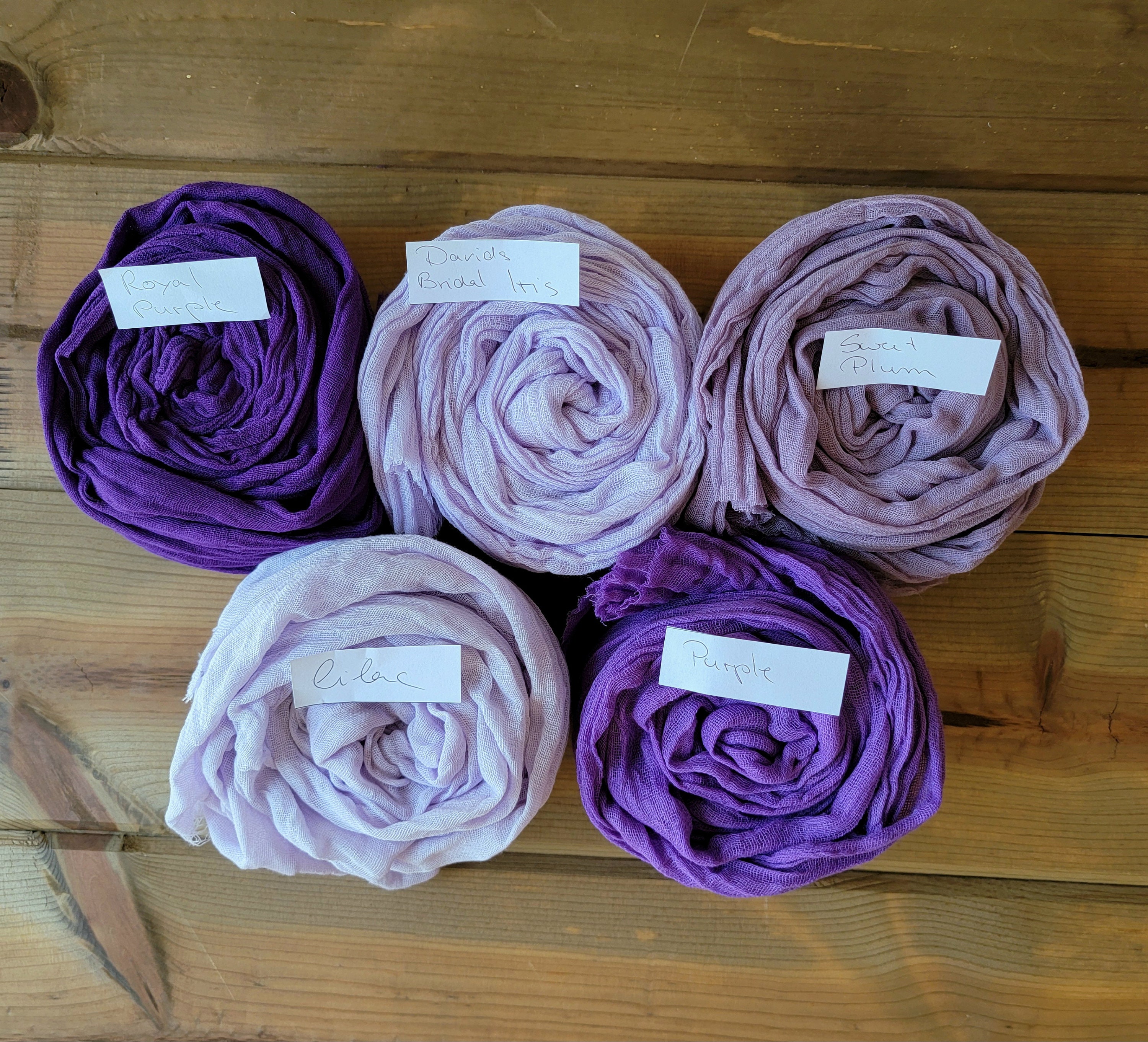 Lilac Purple Plum Wedding Table Runner Gauze, Iris Cheesecloth Runner Table Centerpiece, Arch Fabric Drape, Bridal Shower Decor Rustic