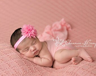 Pale Pink Newborn Gauze Wrap, Soft Pink Baby Cheesecloth Wrap Photography Prop, Newborn Photo Prop For Newborn Baby Girl, Cotton Gauze Wrap