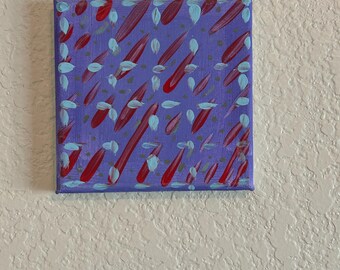 mała ramka - fioletowe tło