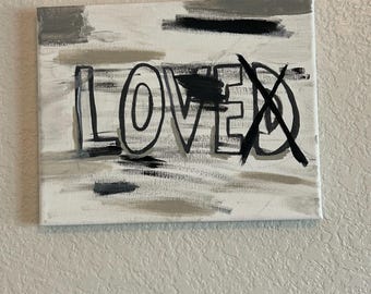 Czarno-biały obraz miłosny – emocjonalna, nowoczesna sztuka ścienna na płótnie