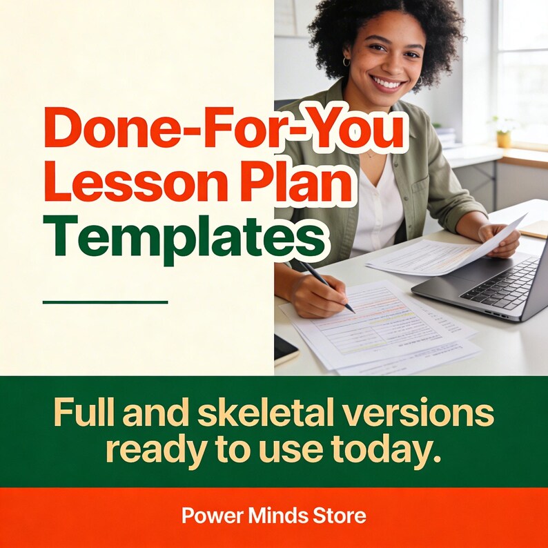 Editable Lesson Plan Templates | Detailed, Skeletal, Google Docs, Word ...