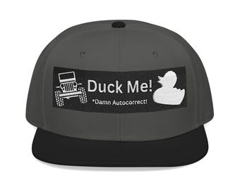 Ente mich! Verflixte Autokorrektheit! Mütze