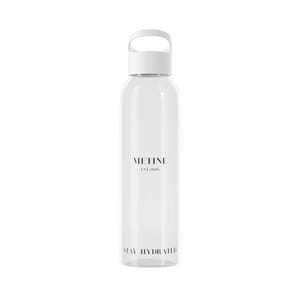 Minimalist Glass-Look Sky Water Bottle | Tritan Single-Wall, Twist Lid, Colorful Options