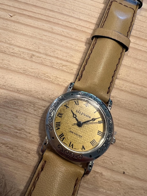 Italian Leather Silpada Watch - Etsy display picture 1