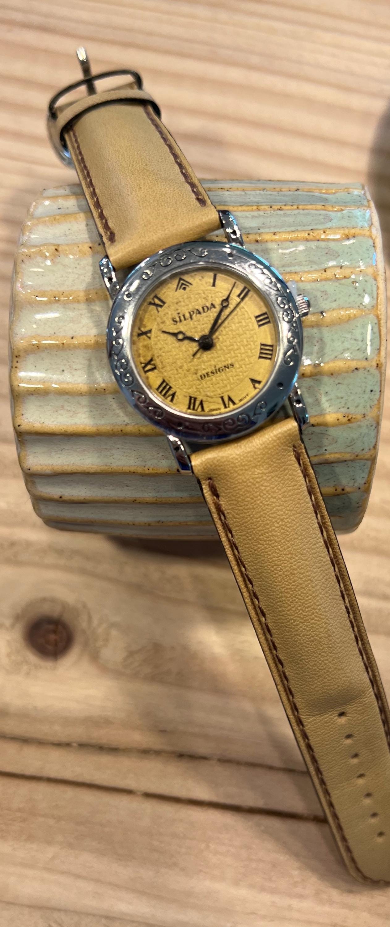 Italian Leather Silpada Watch - Etsy display picture 3