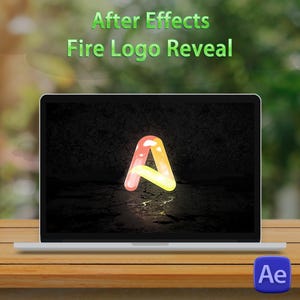 Fire Logo Reveal After Effects Template